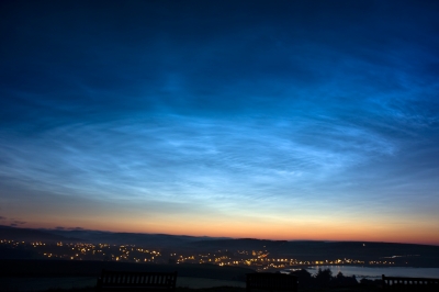 Night Lights
Noctilucent clouds in the summer - usually around midnight. An amazing sight.
