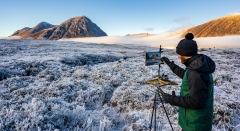 Artist at Work by Iain Wood