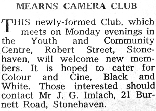 Mearns Leader 1971