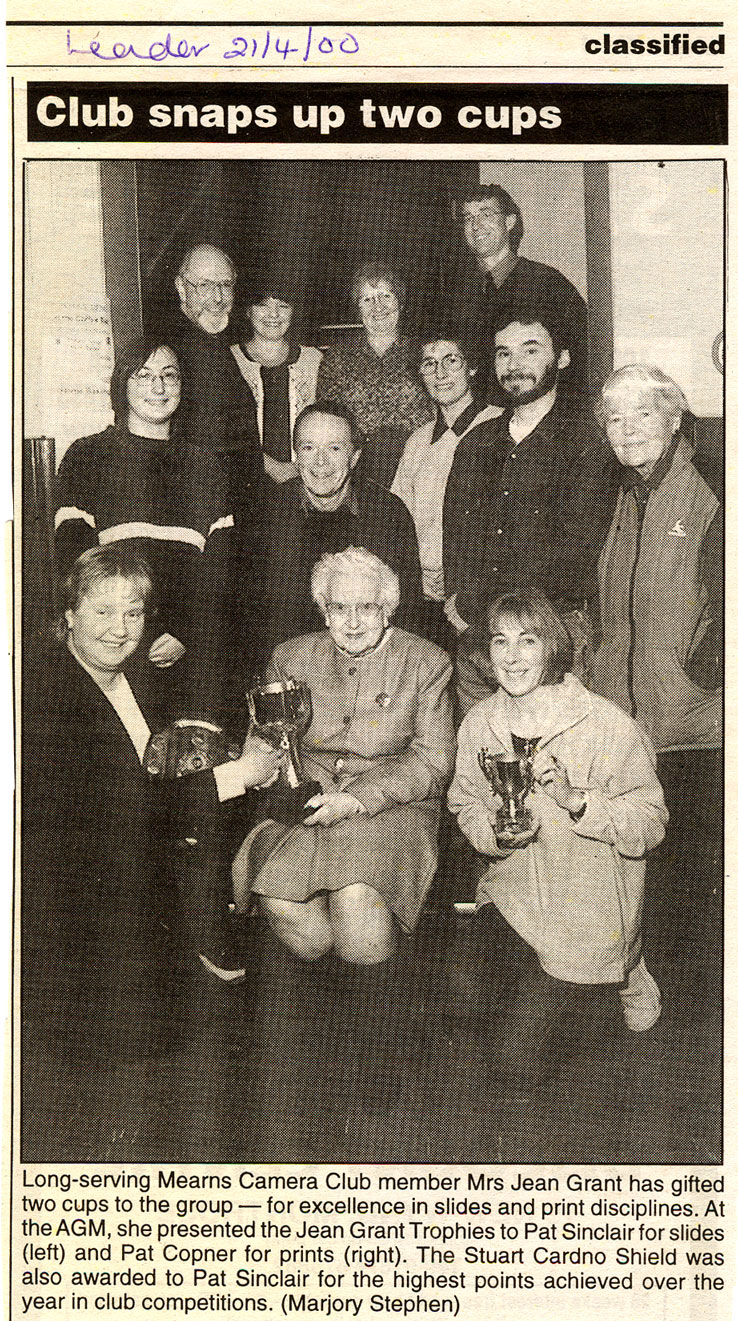 Mearns Leader 21 Apr 2000