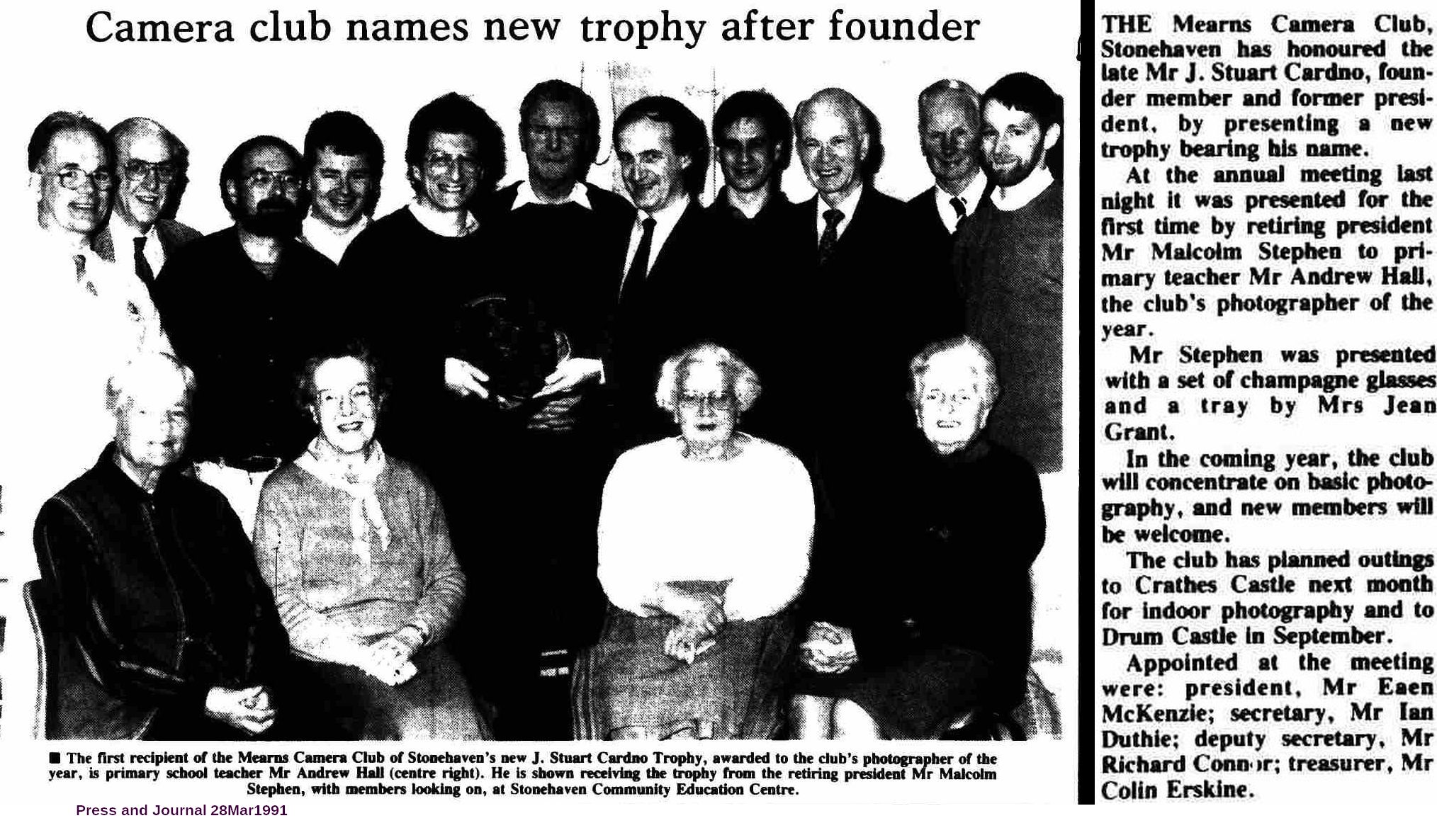 Press and Journal 28 Mar1991