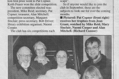 Mearns Leader 2001