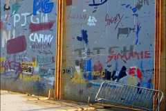 Macduff shipyard graffiti detail by Mike Reid