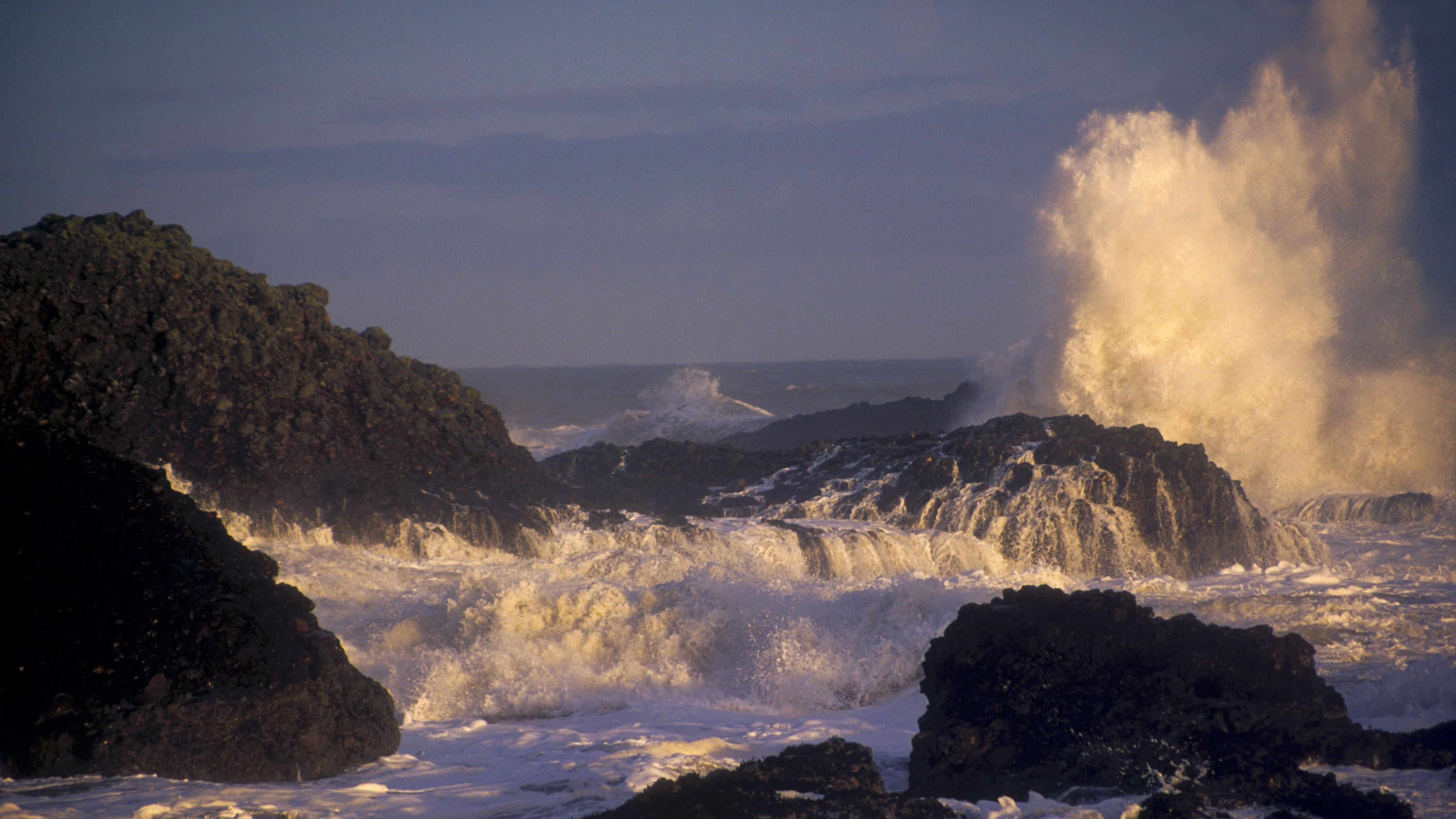1993 Andy Hall, Crashing Waves at Catterline.