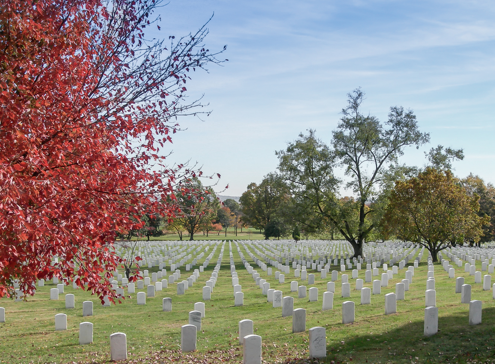 2017 Alec Hunter, Arlington cemetery