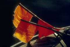 1991 Andy Hall, Frayed Flags