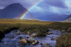 2004 Mike Ogden, Rainbow over Rannoch Moor
