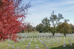 2017 Alec Hunter, Arlington cemetery